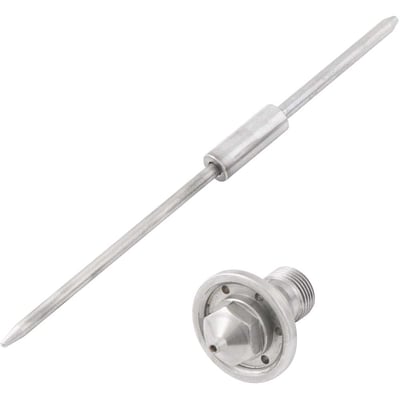 Jogo de agulha e bico de 1,4 mm, núcleo da mola e guia da agulha para pistola de pintura modelo PSV 100