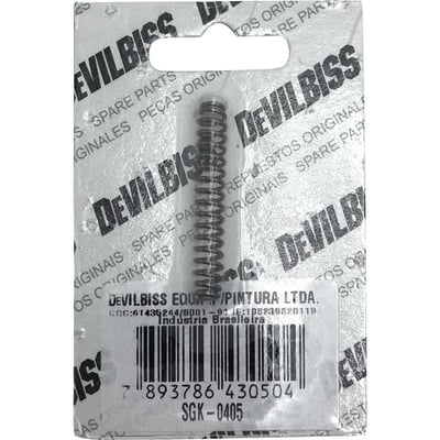 Mola para ara pistolas de pinturas SGK-505 (pressão) e FLG-515S (sucção), SGK-0405, DEVILBISS.