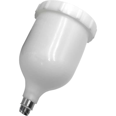 Caneca plástica 600 ml para pistola de pintura tipo Gravidade SLG-520G e SLG-510-G