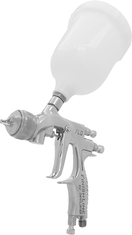 Pistola para pintura, tipo gravidade, 1,3 mm, com caneca plástica de 600 ml, FLG-515 G13