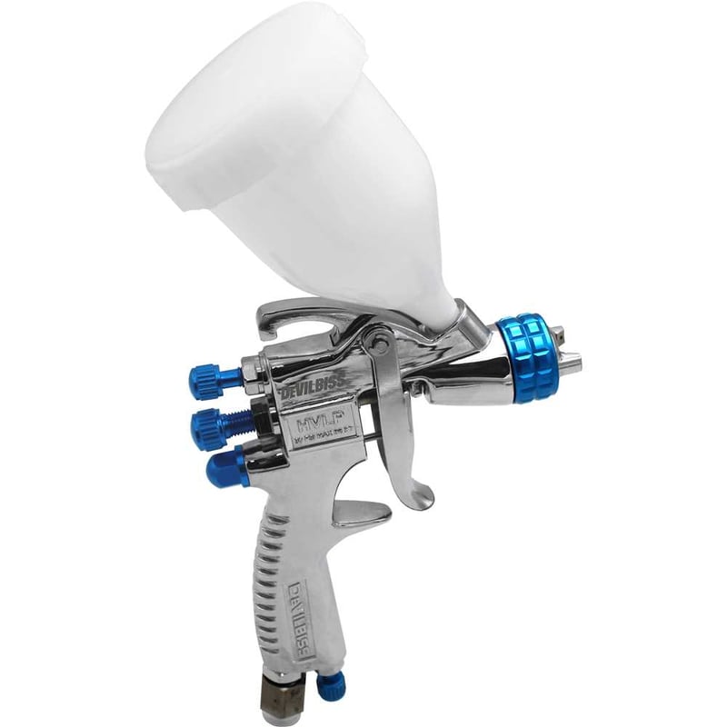 Pistola para pintura, tipo gravidade, 1 mm, com caneca plástica de 125 ml, SLG-530RT