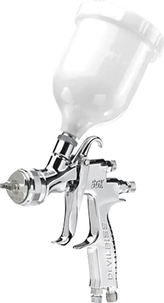 Pistola para pintura gravidade bico 2.0 HVLP/transtec, automotiva, SGK 600PR