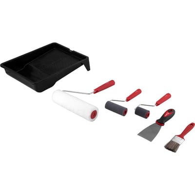 Conjunto para pintura e decoração com 7 peças