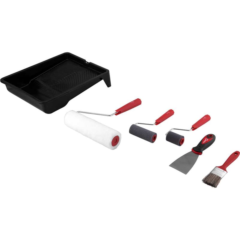 Conjunto para pintura e decoração com 7 peças