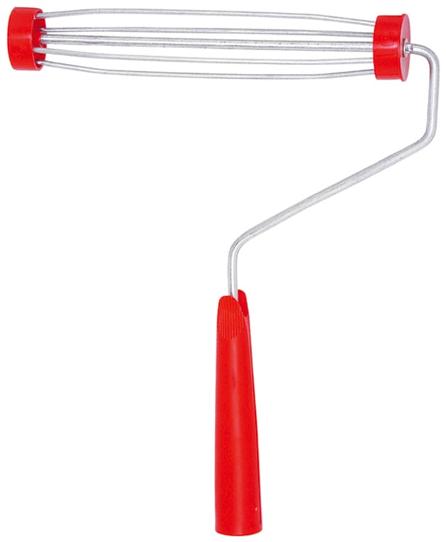 Suporte para rolo de pintura com 23 cm, tipo gaiola, 400