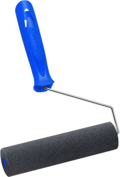 Rolo de espuma para pintura, 15 cm, com suporte, 1340-150