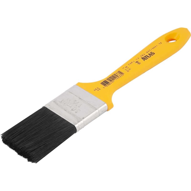 Pincel cerdas preta, 1.1/2" médio
