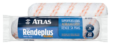Rolo de microfibra para pintura, 23 cm, sem suporte, 327/23