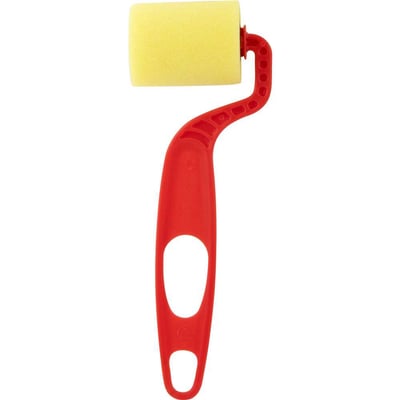 Rolo de espuma para pintura, 5 cm, com suporte plástico, 606/5