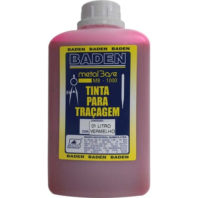 Tinta para traçagem vermelha MB1000 1 litro