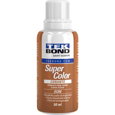 Corante líquido para tinta à base d'água, ocre, 50 ml
