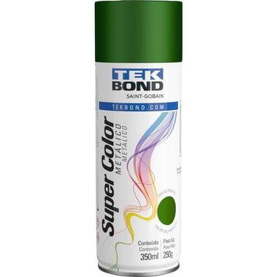Tinta spray verde metálico, 350 ml