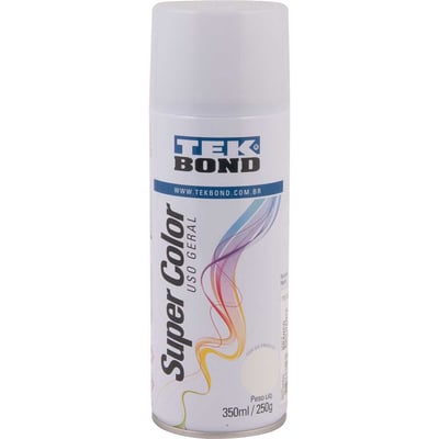 Tinta spray branco brilhante, 350 ml