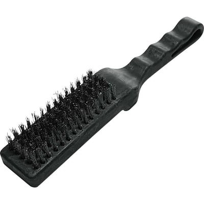 Escova manual latão com cabo plástico 16 x 4 com fio 0,50 mm