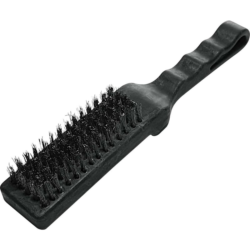 Escova manual latão com cabo plástico 16 x 4 com fio 0,50 mm