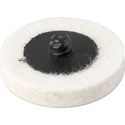 Feltro para polimento 2", para sistema de encaixe rápido
