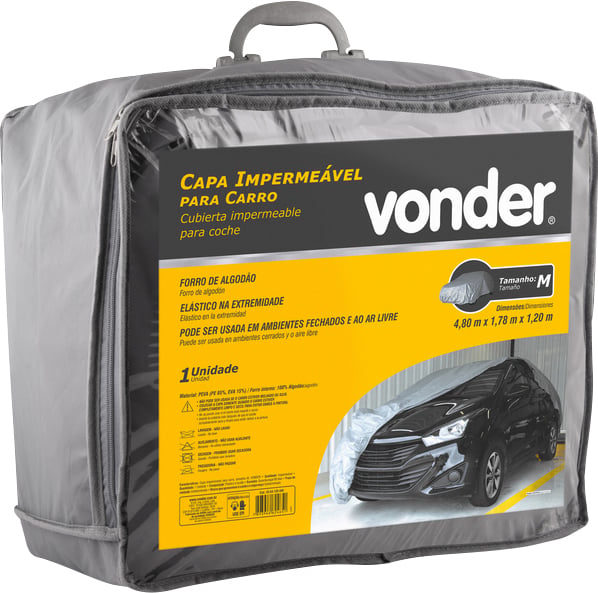 Capa impermeável para carro, tamanho M