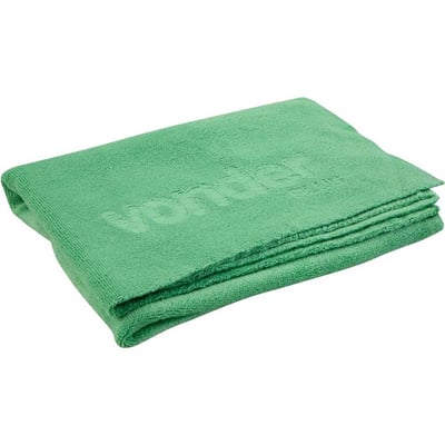Toalha de microfibra, 40 cm x 60 cm, 400 g/m² (gsm), verde