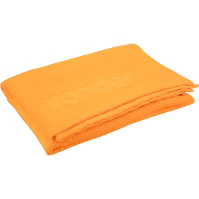 Toalha de microfibra, 40 cm x 60 cm, 400 g/m² (gsm), laranja
