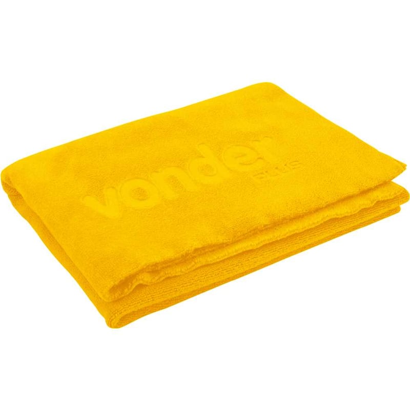 Toalha de Microfibra, 40 cm x 60 cm, 400 g/m² (gsm), amarela