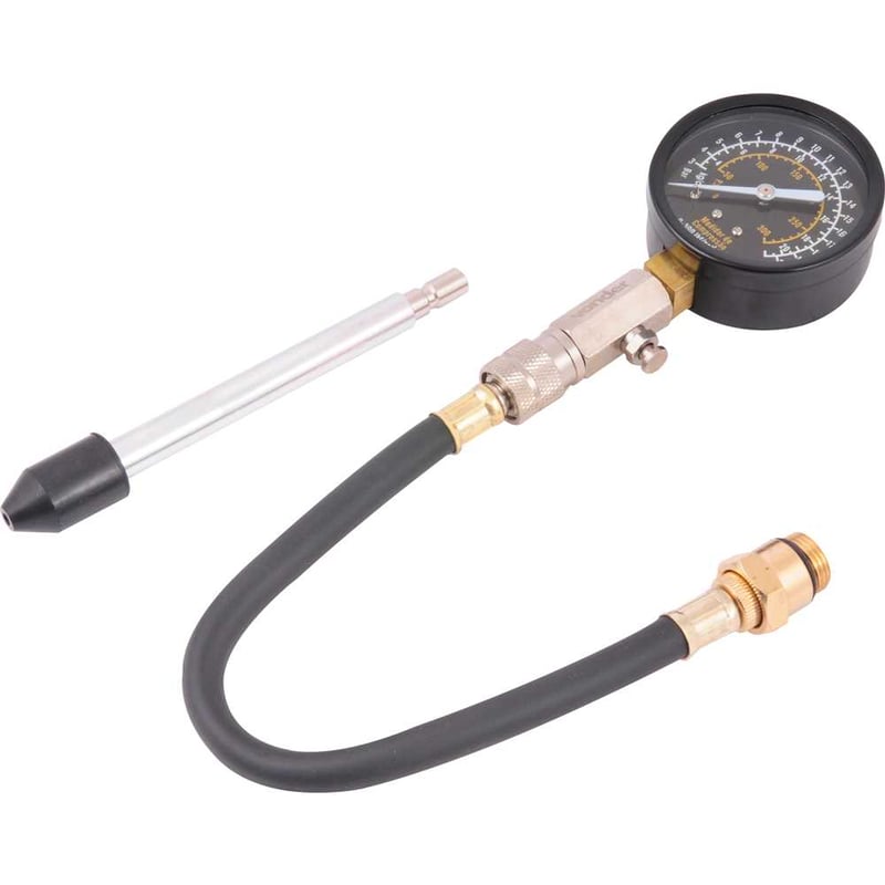Medidor de compressão para motor 0 - 300 PSI