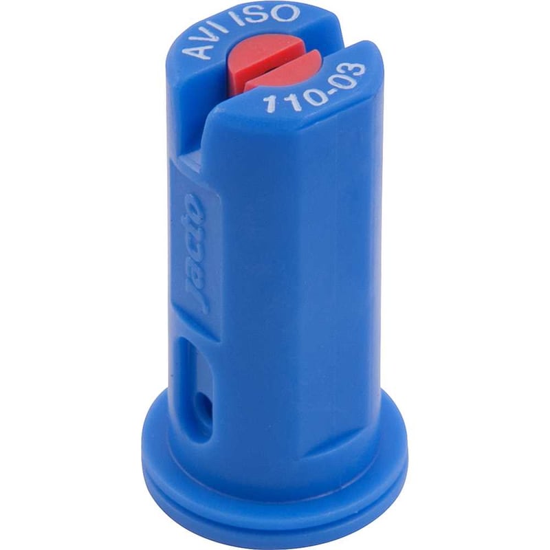 Bico para pulverizador, leque AVI 11003, azul