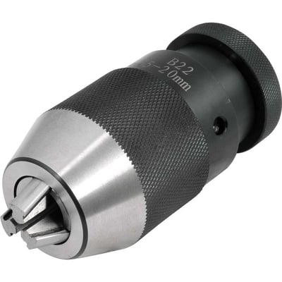 Mandril de aperto rápido, 5,0 mm - 20,0 mm, cone B22