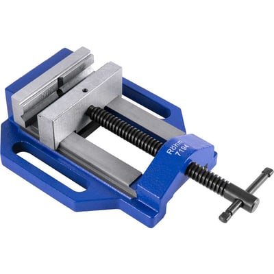 Morsa fixa, abertura 85 mm, largura mordente 80 mm, 729-60 7194, RÖHM
