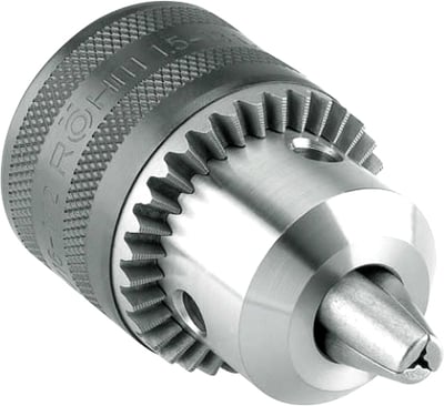 Mandril com chave 8I, 0,5 mm - 8 mm, cone J1 72656, RÖHM
