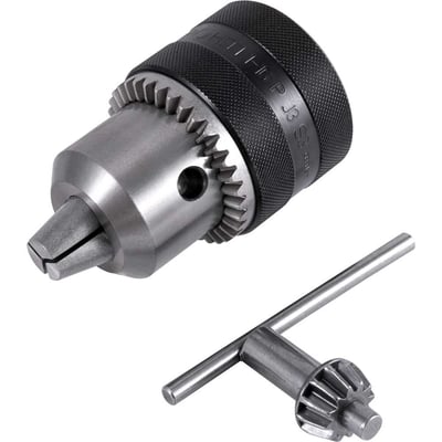 Mandril com chave 16I, 1 mm - 16 mm, cone J3, 72827, RÖHM