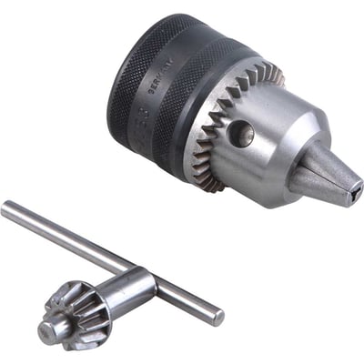 Mandril com chave 16M, 3,0 mm - 16,0 mm, 1/2" x 20 fios, 72866, RÖHM
