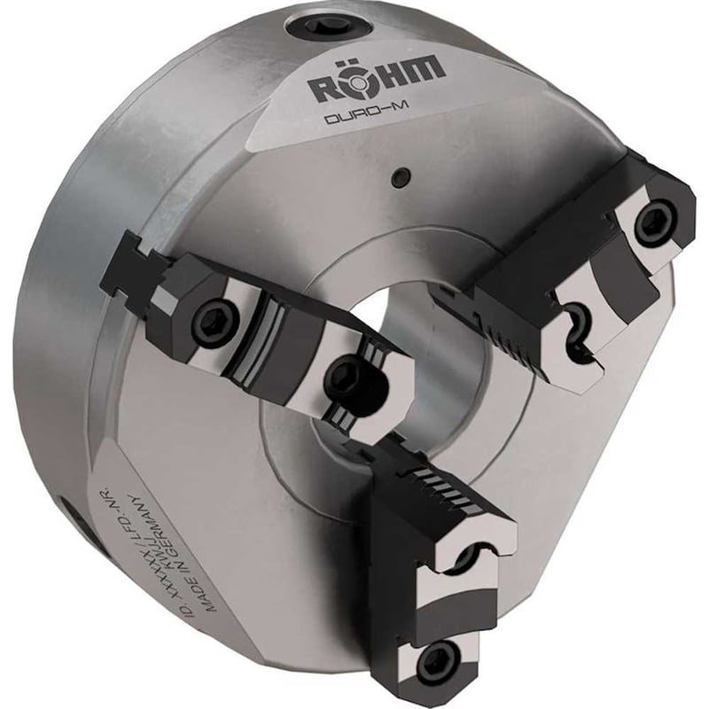 Placa para torno 3 castanhas, 125 mm, DIN 6350, Duro-M, 185311