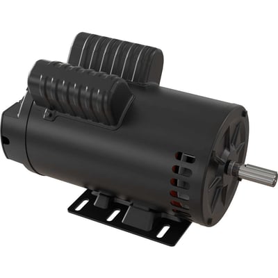 Motor elétrico aberto, para betoneira, 2 cv, 4 polos, carcaça N56H, monofásico, 110 V~ - 127 V~/220 V~ - 254 V~, NOVA MOTORES