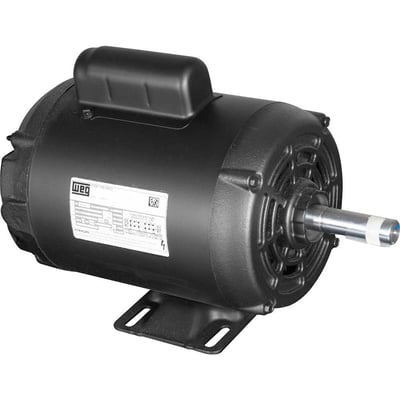 Motor elétrico aberto, 1,00 cv, 2 polos, carcaça D56, monofásico, 110 V~ - 127 V~/220 V~ - 254 V~, 14608175