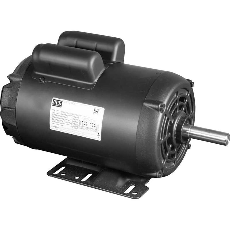 Motor elétrico aberto, 2,00 cv, 4 polos, carcaça G56H, monofásico, 127 V~/220 V~, 15247449