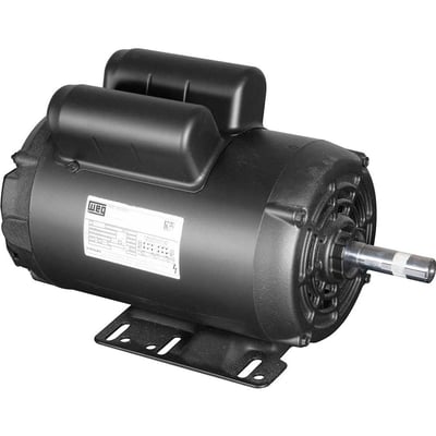 Motor elétrico aberto, 3,00 cv, 4 polos, carcaça G56H, monofásico, 127 V~/220 V~, 10022027
