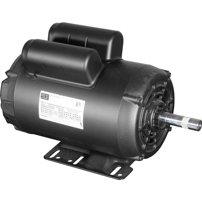 Motor elétrico aberto, 3,00 cv, 4 polos, carcaça G56H, monofásico, 127 V~/220 V~, 10022027