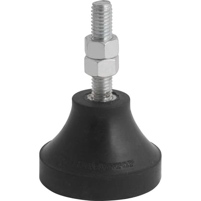 Amortecedor/sapata antivibratório micro II 3/8"