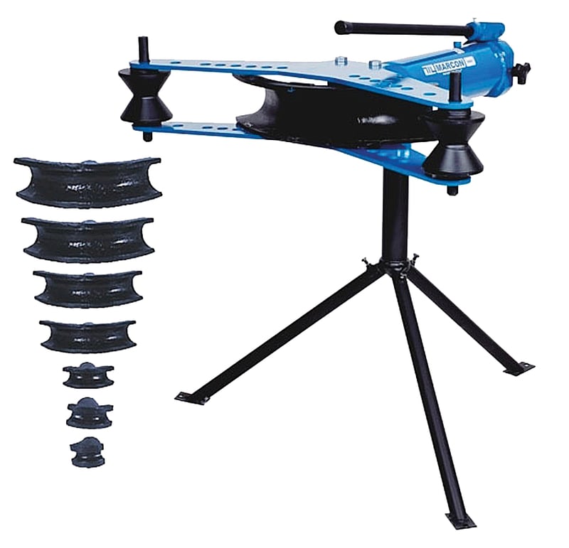 Curvador hidráulico de tubo, 1/2" - 3", com tripé, 4501