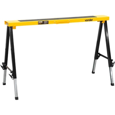 Cavalete metálico portátil, 150 kgf