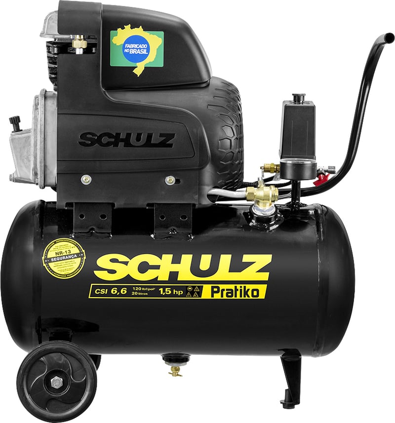 Motocompressor de ar, 6,6 pcm, 20 litros, 220 V, 1,5 CV, 915.0442-0