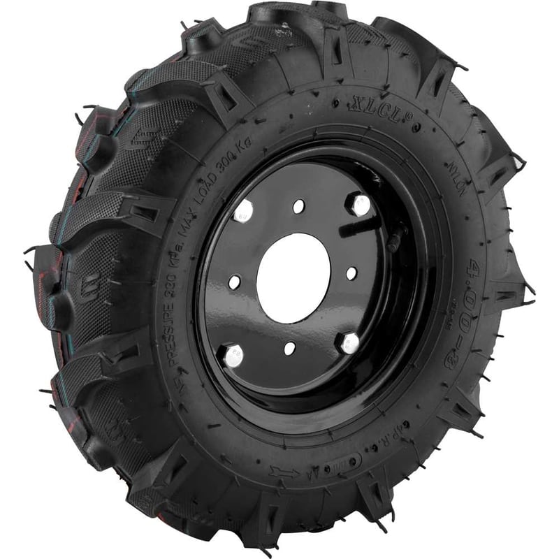 Roda completa para Microtrator MTV 700, MTV 770 e MTV 775 lado esquerdo