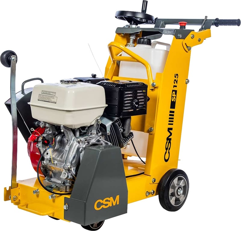 Máquina a gasolina, para cortar asfalto, concreto e piso, 13 hp, 4 tempos