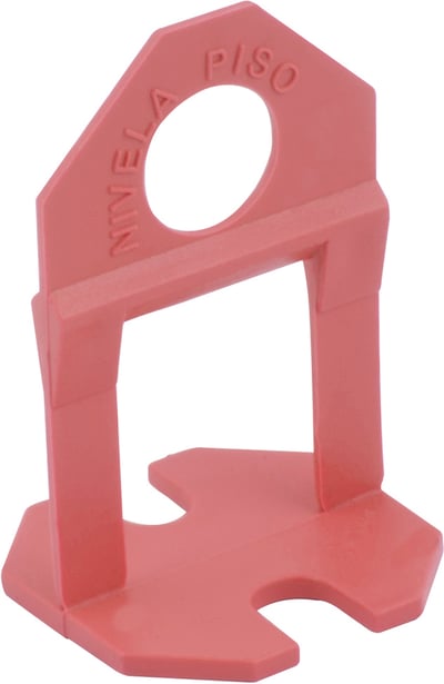 Espaçador e nivelador para piso, 3,0 mm, vermelho