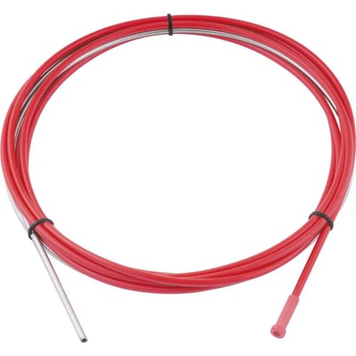 Guia espiral para arames de 0,8 mm a 1,2 mm, com 5,0 m, para tochas TMV 250/300/400