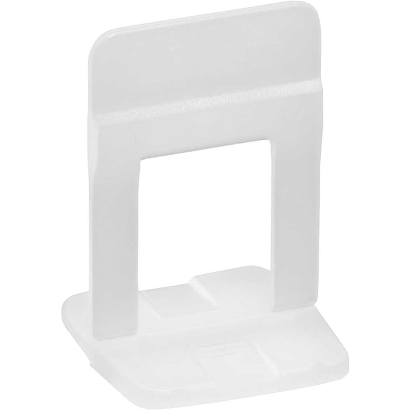 Espaçador nivelador para pisos cerâmicos e porcelanatos, Slim, 1 mm, pacote com 100 peças, 61534
