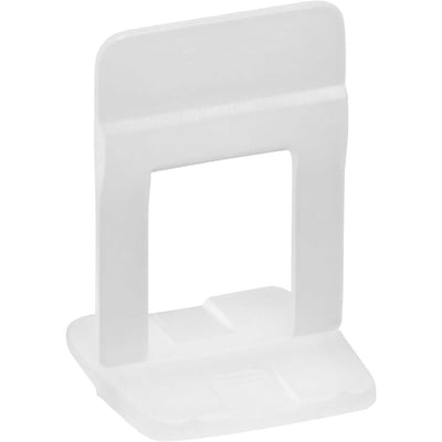 Espaçador nivelador para pisos cerâmicos e porcelanatos, Slim, 3 mm, pacote com 100 peças, 62859