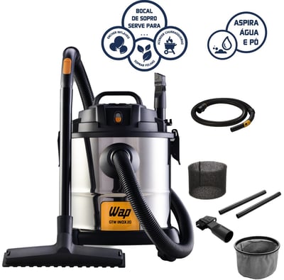Aspirador de pó e líquidos, 1.600 W