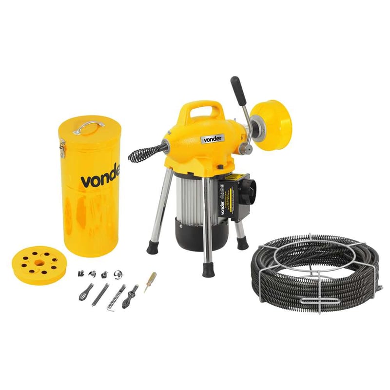 Desentupidora elétrica, 390 W, DV 390, 127 V~