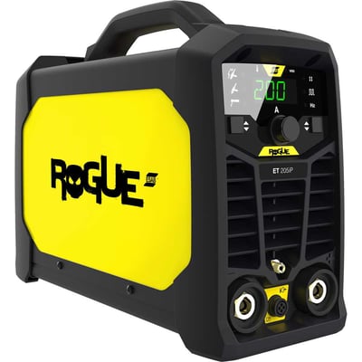 Inversor para solda com eletrodo e TIG, 200 A, 220 V~ - monofásica, Rogue ET 205iP, 0752314 ESAB